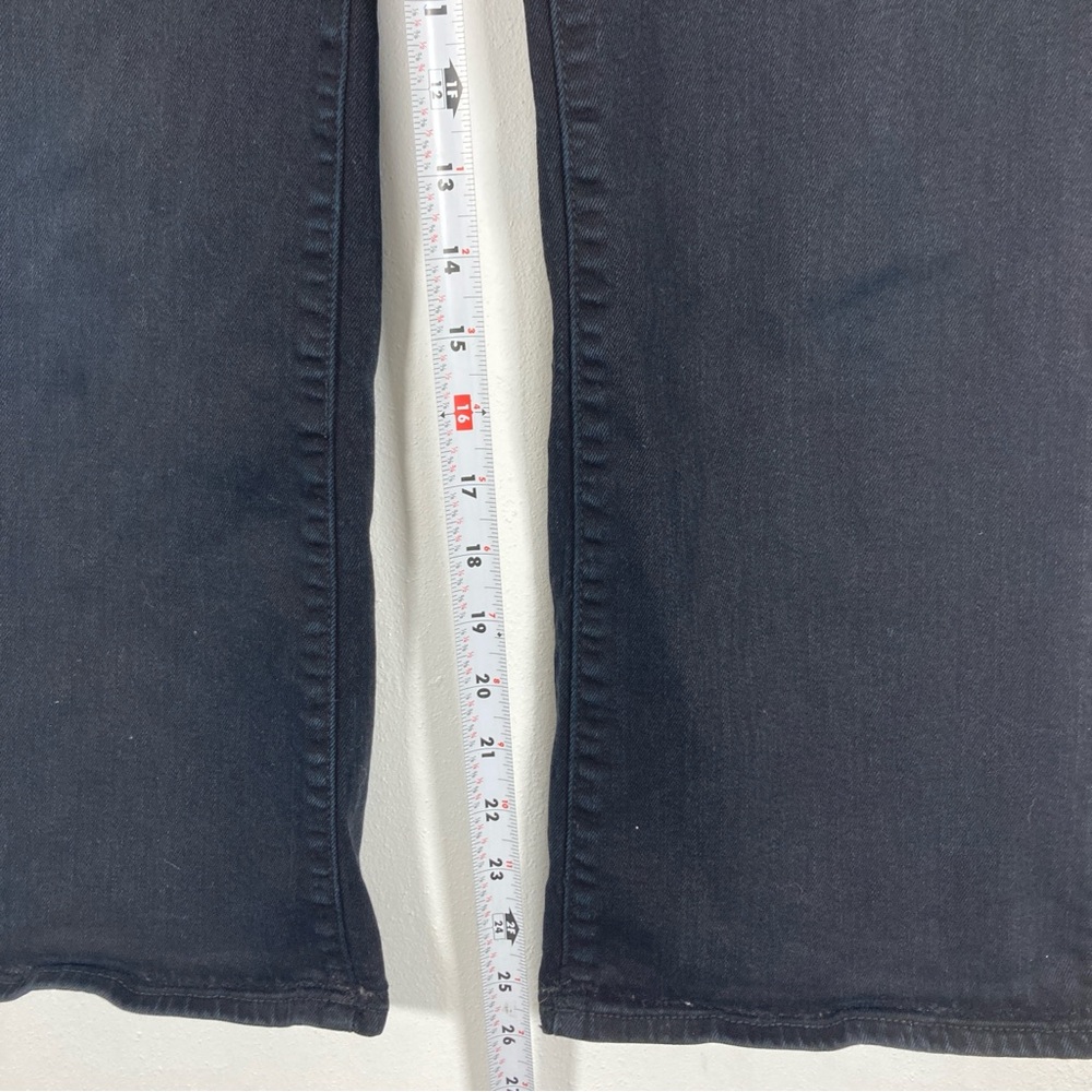 ROLLAS Dusters Bootcut Crop High Rise Jeans Minimalist Feminine Black Size 31 - Picture 5 of 15